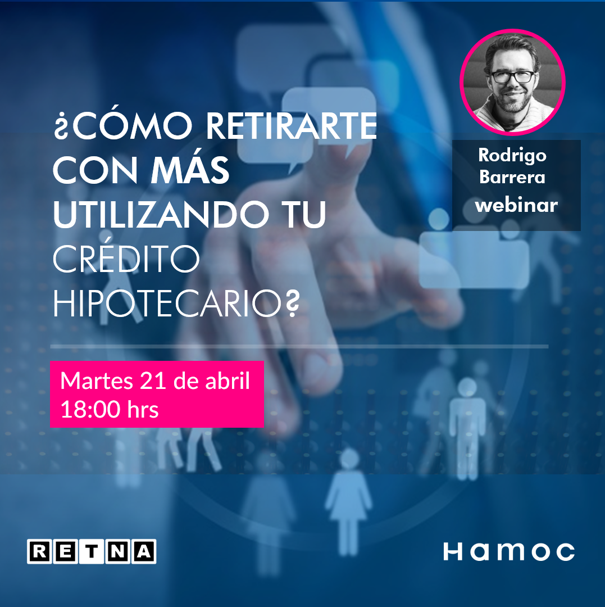 hamocrent's tweet photo. En México tu retiro solo te alcanza para el 30% de tu último sueldo. ¡Retírate con más! Averigua cómo en el webinar que dará mañana a las 6pm nuestro CEO https://t.co/7pDZKS3SKD https://t.co/1e7n5D2BIw