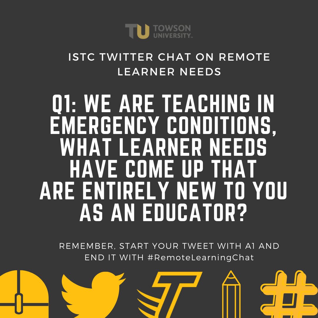 HuanhuaMeng's tweet image. A3: other than Google meet and screencast, I found live team games like Gimkit, Quizlet live really provide a sense of belonging and connection for S&apos;s emotional needs. #RemoteLearningChat. @EquitableAccess