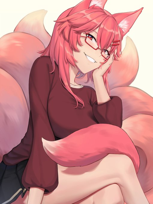 Smug fox commission 😏 