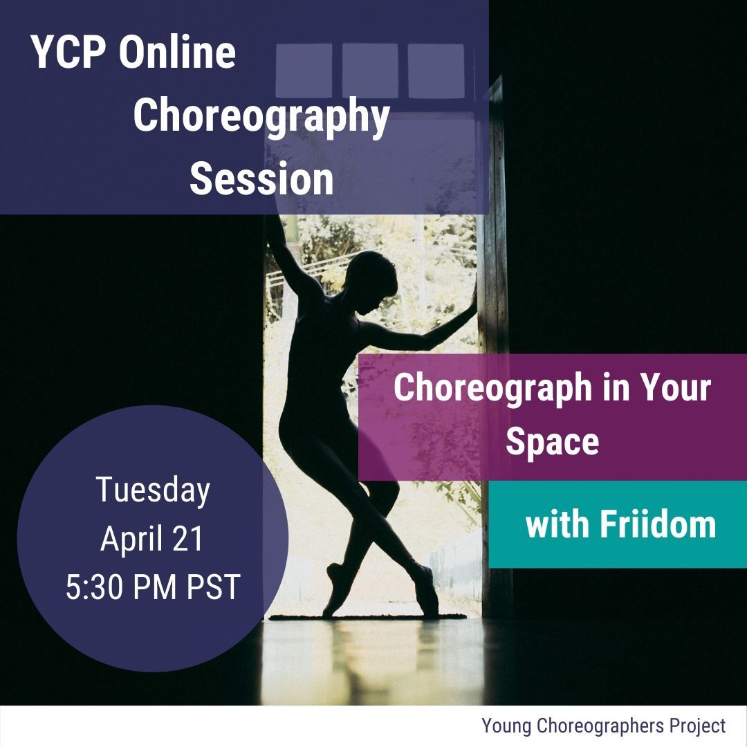 youngchoreoproj's tweet photo. Have you signed up for our live choreography session on Tuesday 530P? Everyone is welcome! #ycponline #DanceAtHome https://t.co/vfX74YnLd4 https://t.co/RVJkbdZncu