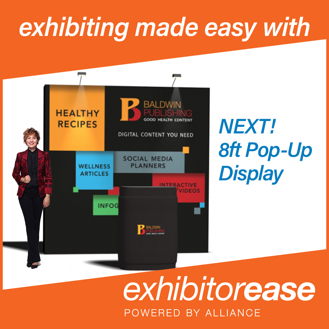 Get the best of both worlds with NEXT! … Combine hard panel looks of custom booths with the lightweight, portable world of pop-ups.
» bit.ly/2xtuo0f