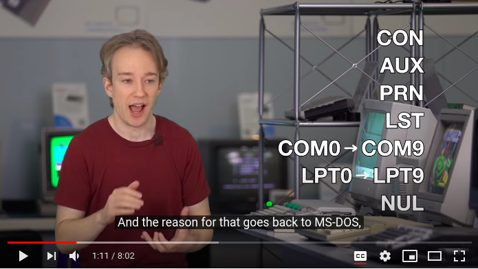SheepBlackish's tweet photo. All Windows users out there, try creating a file by these names, and let me know what error message pops up #exploring #Vulnerability #comp6441 @comp6441 

Thanks to a video by @tomscott we now know why we can't use these file names  https://t.co/mBqEwWAlQ0 https://t.co/DHlBEG8Ogh