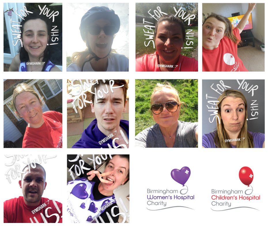 Our fundraising team have been getting sweaty for <a href="/Gymshark/">Gymshark</a>’s #NHSSweatySelfie challenge. Have you? Just take a ‘sweaty selfie’ after your exercise and post to social media using #NHSSweatySelfie Gymshark will take it from there, donating £5 to us for every selfie they receive!