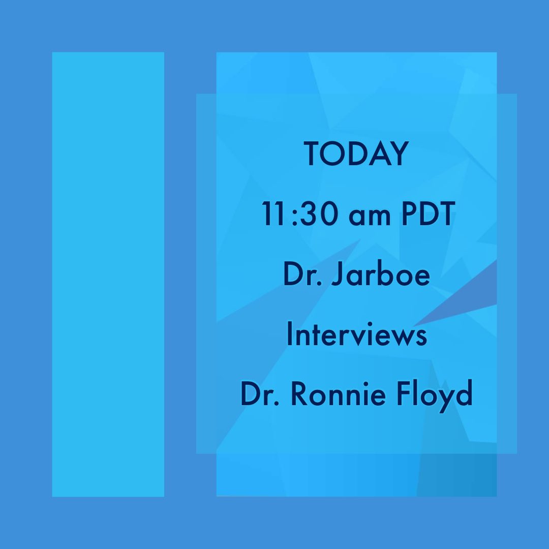 BF_California's tweet image. Join Dr. Jarboe TODAY as he interviews Dr. Ronnie Floyd, President &amp;amp; CEO of the Executive Committee of SBC. #toplink #linktreeinbio
@ronniefloyd @sbcexeccomm @jonathanjarboe

bit.ly/2X8anqF
