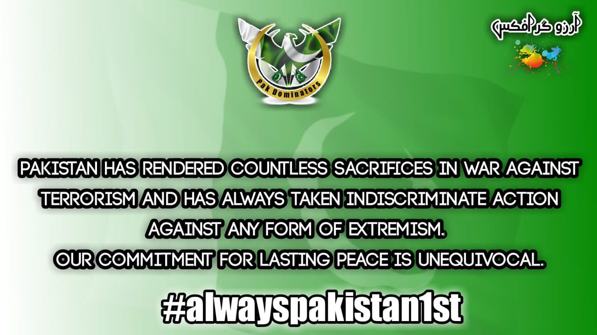 alee_sarwar's tweet photo. ہٹ دھرمی اور دھونس کے سکّےنہ اب چلیں گے
یہ ملک ھے ھمارا، نہ عیار اب چلیں گے، نہ غدار اب چلیں گے
#AlwaysPakistan1st https://t.co/Lz2VNlFus5