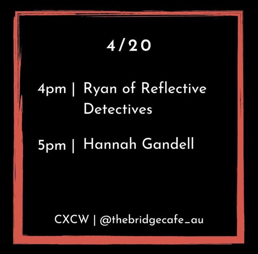AU_SOC's tweet photo. Are you ready for Couch by Couchwest?! It starts today and is happening on Instagram Live this whole week over on @TheBridgeCafeAU's account. Tune in today at 4pm. #CXCW https://t.co/r2RMNvPZse