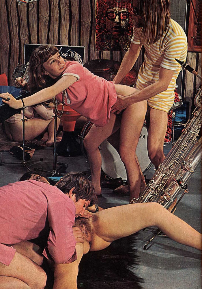 Gemischtrassiger Mutter Retro Partysex