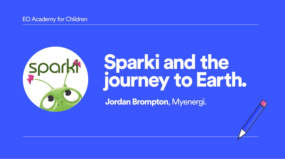 Tomorrow’s lesson (10am) is the perfect way to celebrate #EarthDay2020 🌱 - <a href="/JordeeBrompton/">Jordan Brompton</a> from (<a href="/myenergiuk/">myenergi</a>) will invite kids on <a href="/sparkialien/">sparki</a>’s journey to Earth to save our planet 🌎

Board Sparki's space shuttle here bit.ly/55e18f 🚀

#EOforChildren #EOCharging