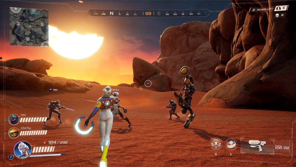 TheHarvestGame's tweet photo. 👇Duke  ̷h̷a̷n̷d̷rocket launcher stand 💥🤪 https://t.co/8xzPvKn6CV