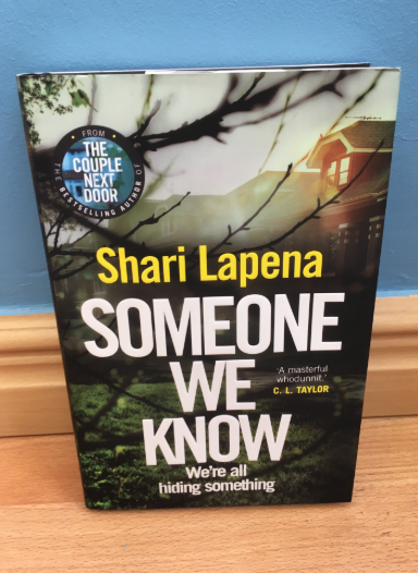 Gerbera4U's tweet photo. Thank you very much to @BookaBookshop for my wonderful signed copy of Someone We Know by @sharilapena which I won in the competition run by @AmyMcLellan2 - thank you both! I am looking forward to reading #SomeoneWeKnow https://t.co/ETz3i8ZP24