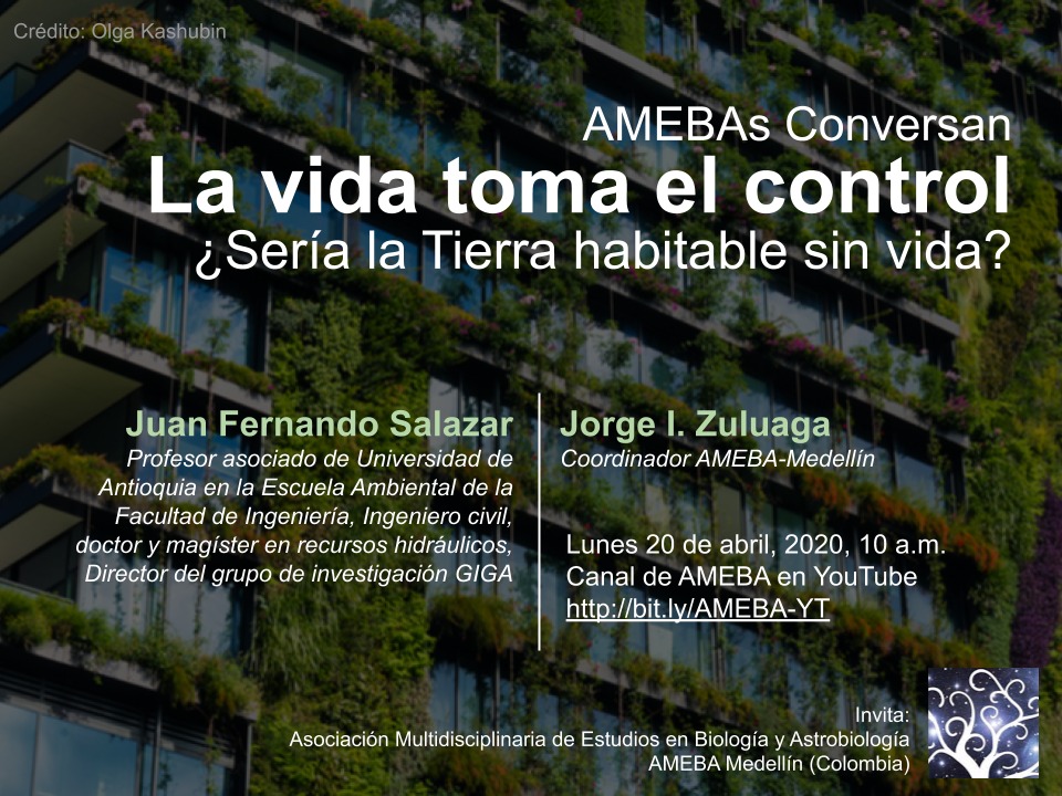 saastronomia's tweet photo. #AMEBAsConversan: 
Durante esta cuarentena, estamos muchas especies se regresan a las ciudades... ¿Cómo sería o será la vida en la Tierra después de humanos? 

En vivo: https://t.co/78Cw2isUcE 

Invita: Asociación Multidisciplinar de Estudios en Biología y Astrobiología #AMEBA https://t.co/t0byVVoMbZ