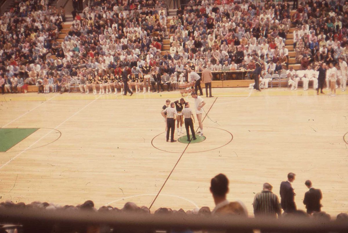 CSUMBasketball's tweet photo. On #MobyMonday, a look back to the first ever game in the facility - a RESOUNDING win over New Mexico State in 1966!

#TeamTogether | #CSURams https://t.co/00Px6FhQyq