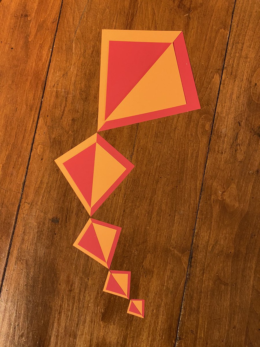 Kites in kites!   #mathartchallenge