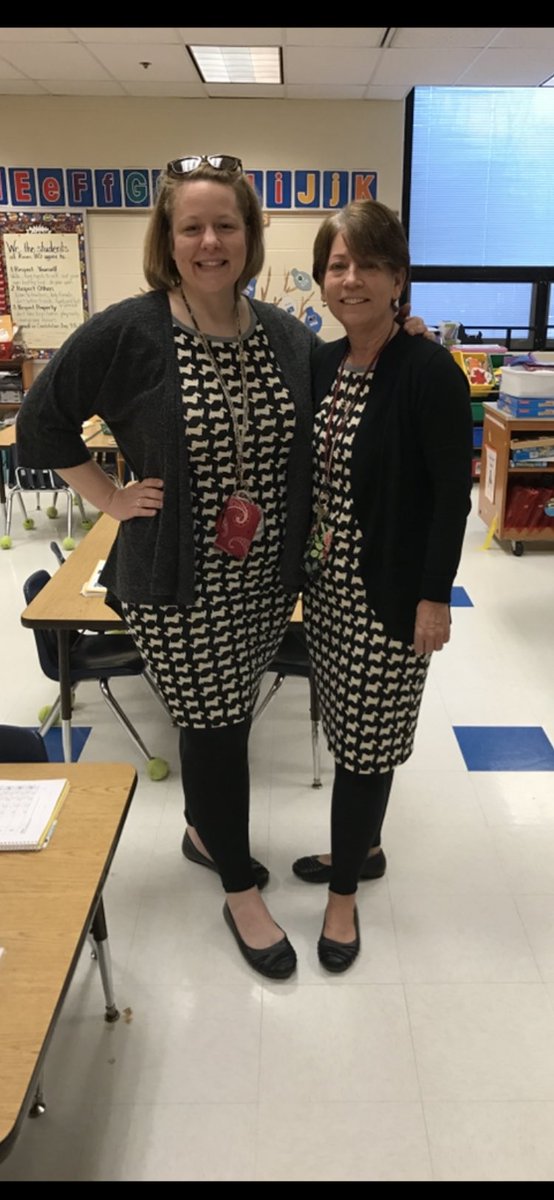 Posting a throwback for National Look Alike Day!  <a href="/BonnieBraeES/">Bonnie Brae ES</a> @SharonWolfd , #Scottiepride