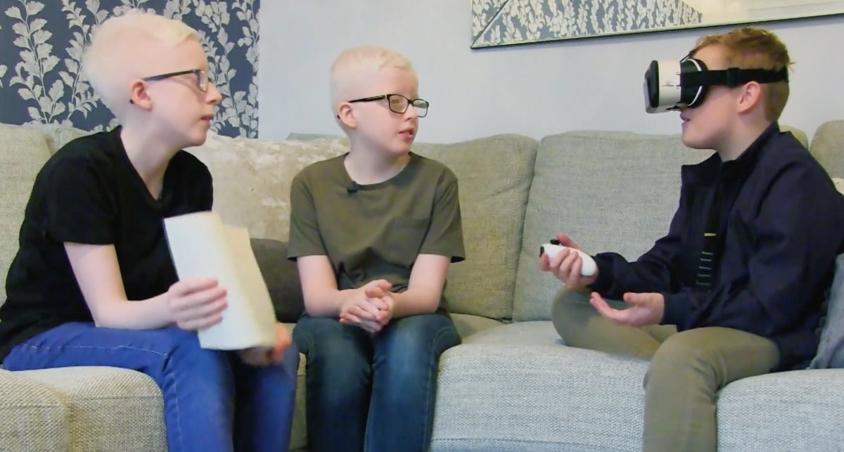 givevision's tweet photo. The Boden brothers were featured in episode 2 of WOW! interviewed by @BraydonBent who also tried #SightPlus @FYI_SkyTV @FreshStart_TV
Thank you to all the filming crew and to @MayhewUk for making this happen. More info about the brothers' experience here https://t.co/8Rj7CKoqrH https://t.co/LsZDttZQ6I