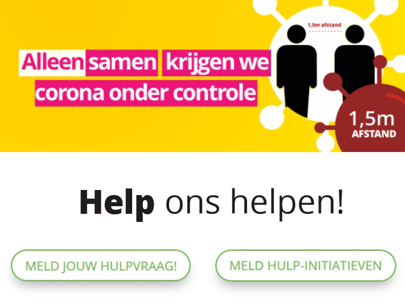 Raken de Corona-maatregelen jouw Non-profitorganisatie? 

Ook voor vele Maatschappelijke Organisaties spelen er tijdens de huidige Coronacrisis andere behoeftes dan normaal. Meld hulpvragen, -aanbod en noodsteun-initiatieven via: sittardgeleenseuitdaging.nl/#wat-we-doen