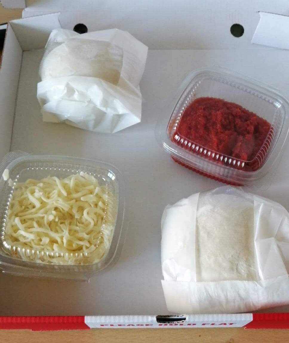 SearchDerry's tweet photo. This week we are challenging the young people to make their own pizzas, we are providing the kits, they are providing the creativity #youthministry #pizzaathome https://t.co/SoIPKvxkZD