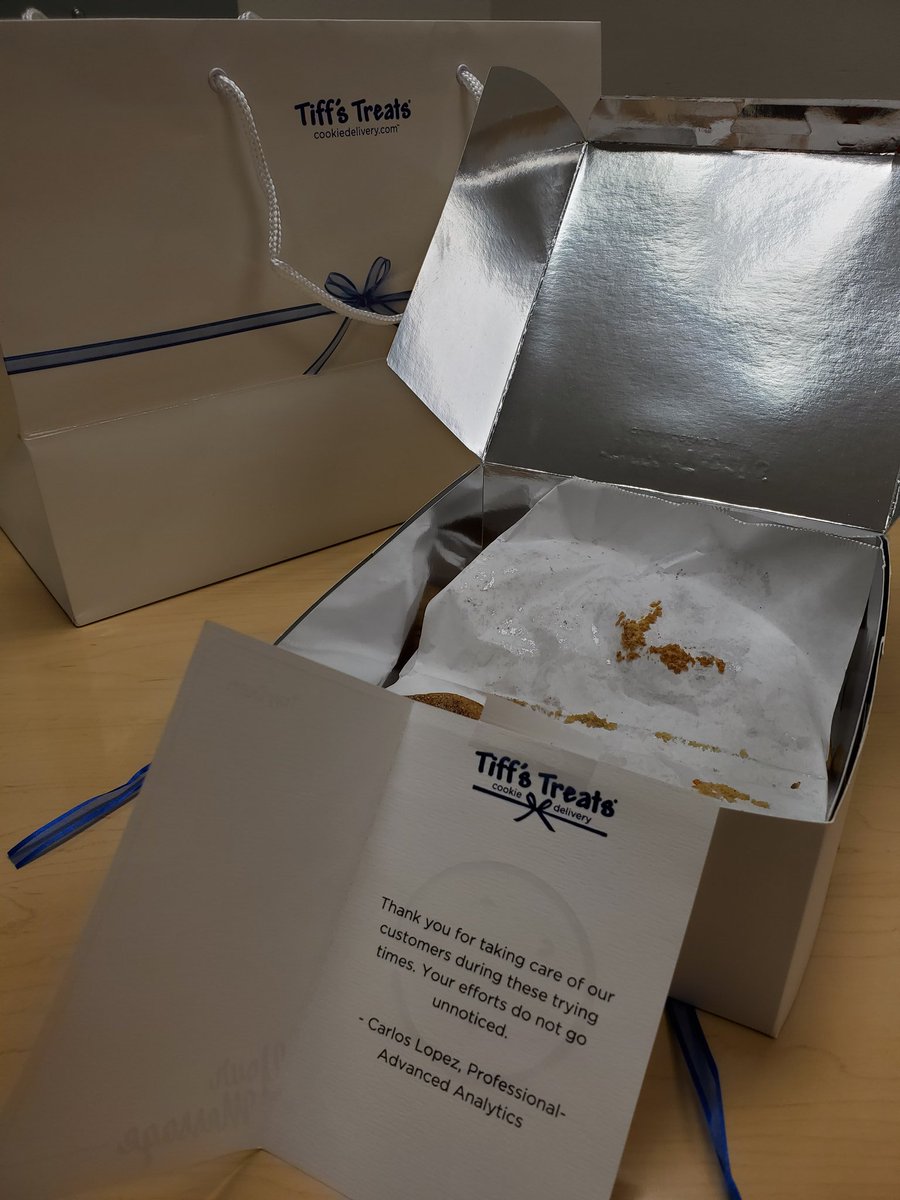 Thanks Carlos Lopez for the Tiff Treats.  #TeamVista really appreciates it.  I just managed to get a picture of the last cookie before it was eaten. Definitely will help us through. #Fortitude #OneTeam  #FastToFirst <a href="/mcollins_22/">Morgan Collins</a> <a href="/NTX_Market/">The NTX Market</a> @TrayDunn_NTX <a href="/main_karl/">Karl Main</a> <a href="/valphillips/">Valphillips</a>