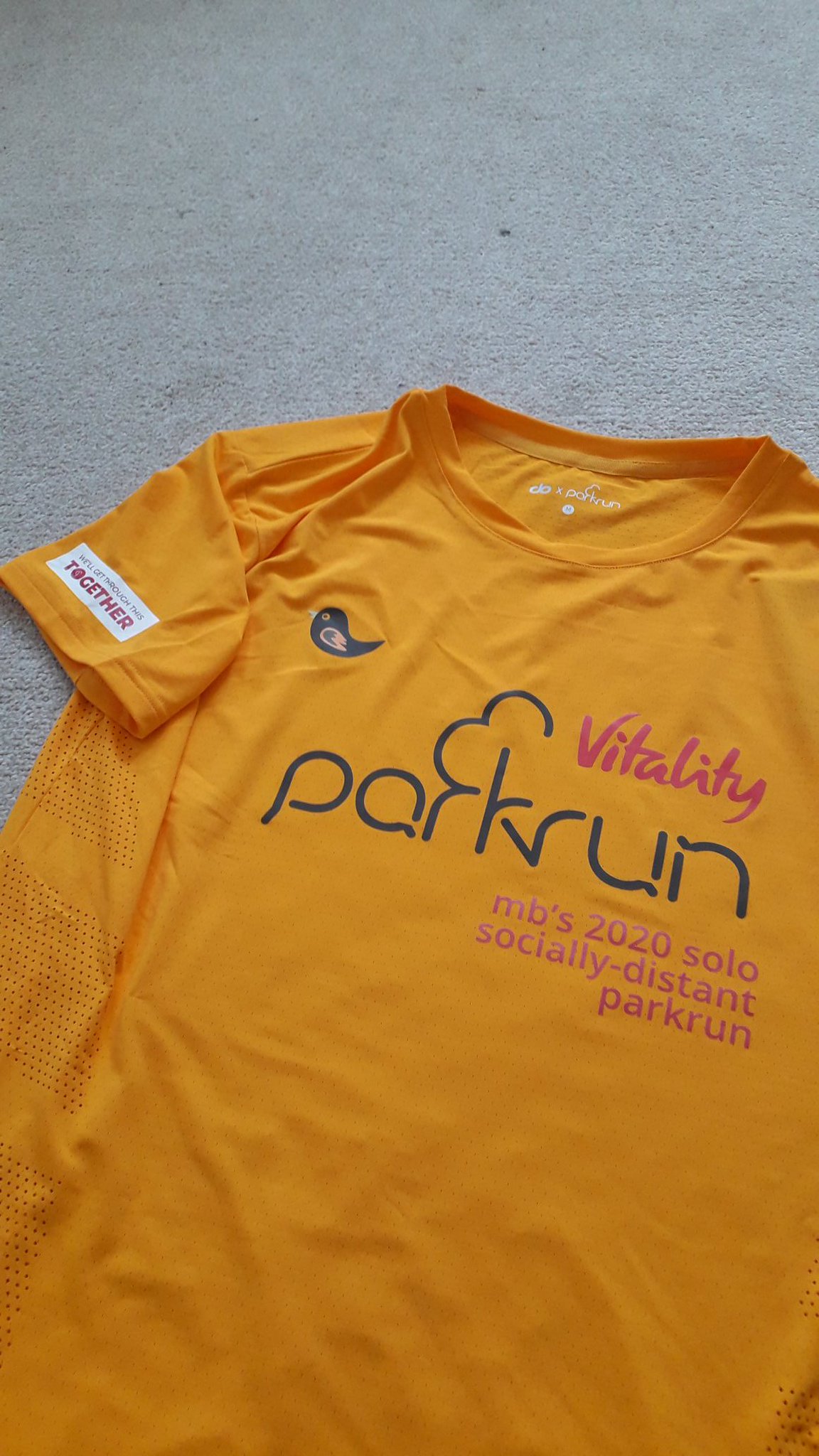 parkrun personalised t shirt