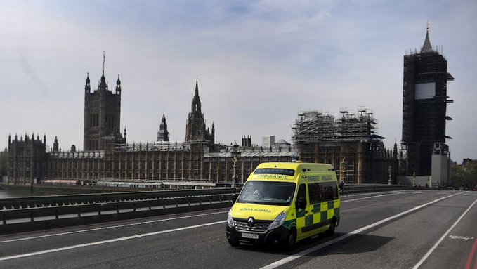 🔴 MINUTO A MINUTO | Reino Unido 🇬🇧 superó los 16 mil muertos Covid-19. Según los últimos datos entregados por la autoridades inglesas, son 16.509 los fallecidos y 124.743 los contagiados con la enfermedad bit.ly/3ejJMgs