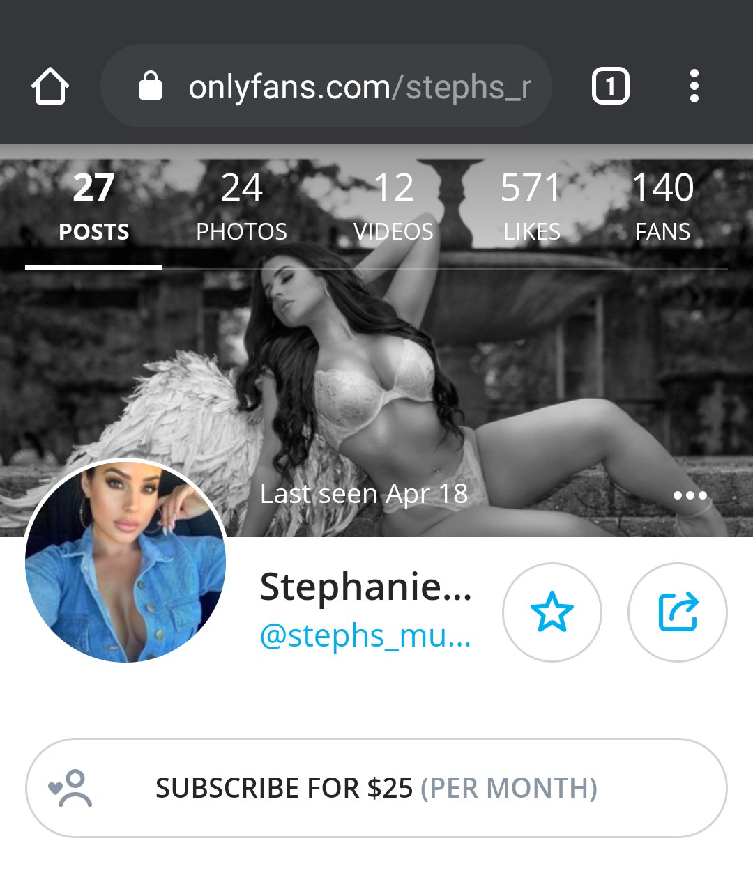 Stephanie only fans