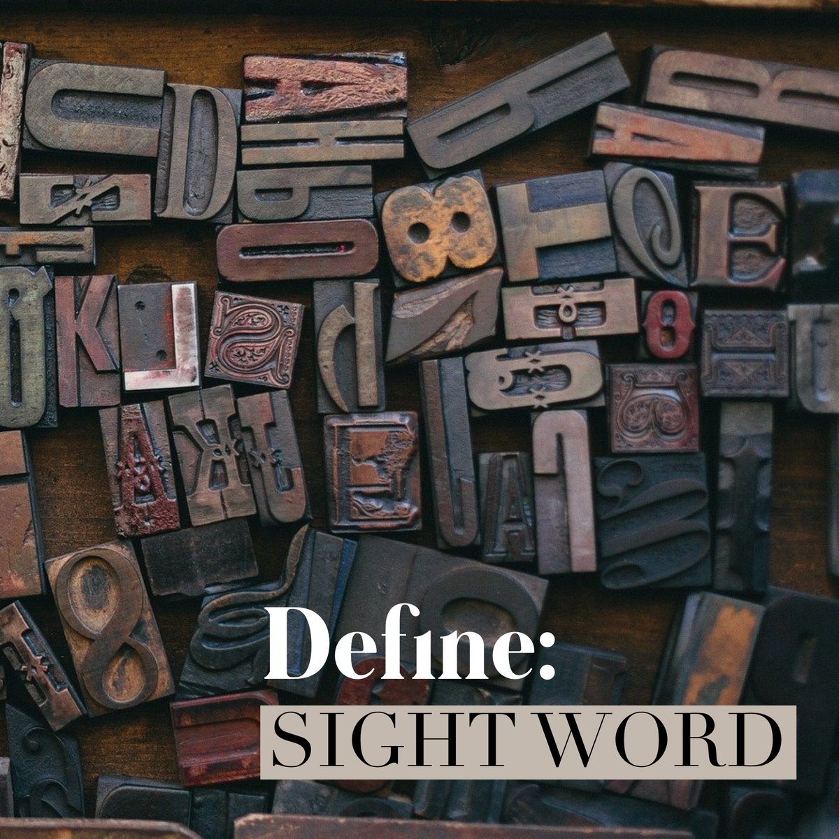 RedwoodLiteracy's tweet image. 1/3Many ppl confuse the terms “#sightword,” “#highfrequencyword,”&amp;amp;“#irregularword” as synonyms. The truth is these terms represent 3different types of words &amp;amp;even imply teaching methodology. Let’s break down these terms this week &amp;amp;discover how best to support our students as