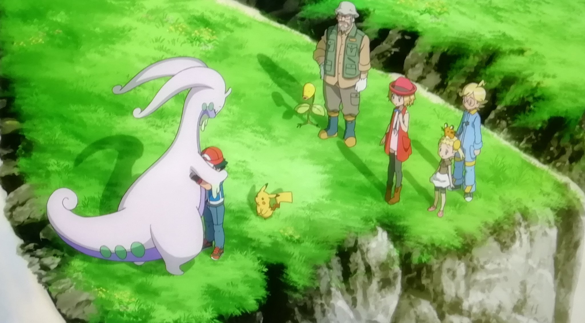 もくろー Twitter पर 72話 久々のシトロンの料理 湿地帯の管理人さんもポケモン達もヌメルゴン を見てよくあのヌメラだって分かったねw湿地帯のピンチ 野生のポケモンの問題は人間は手出しは出来ないんだ フラージェス達手強い でもれいとうビーム覚えた ヌメルゴン