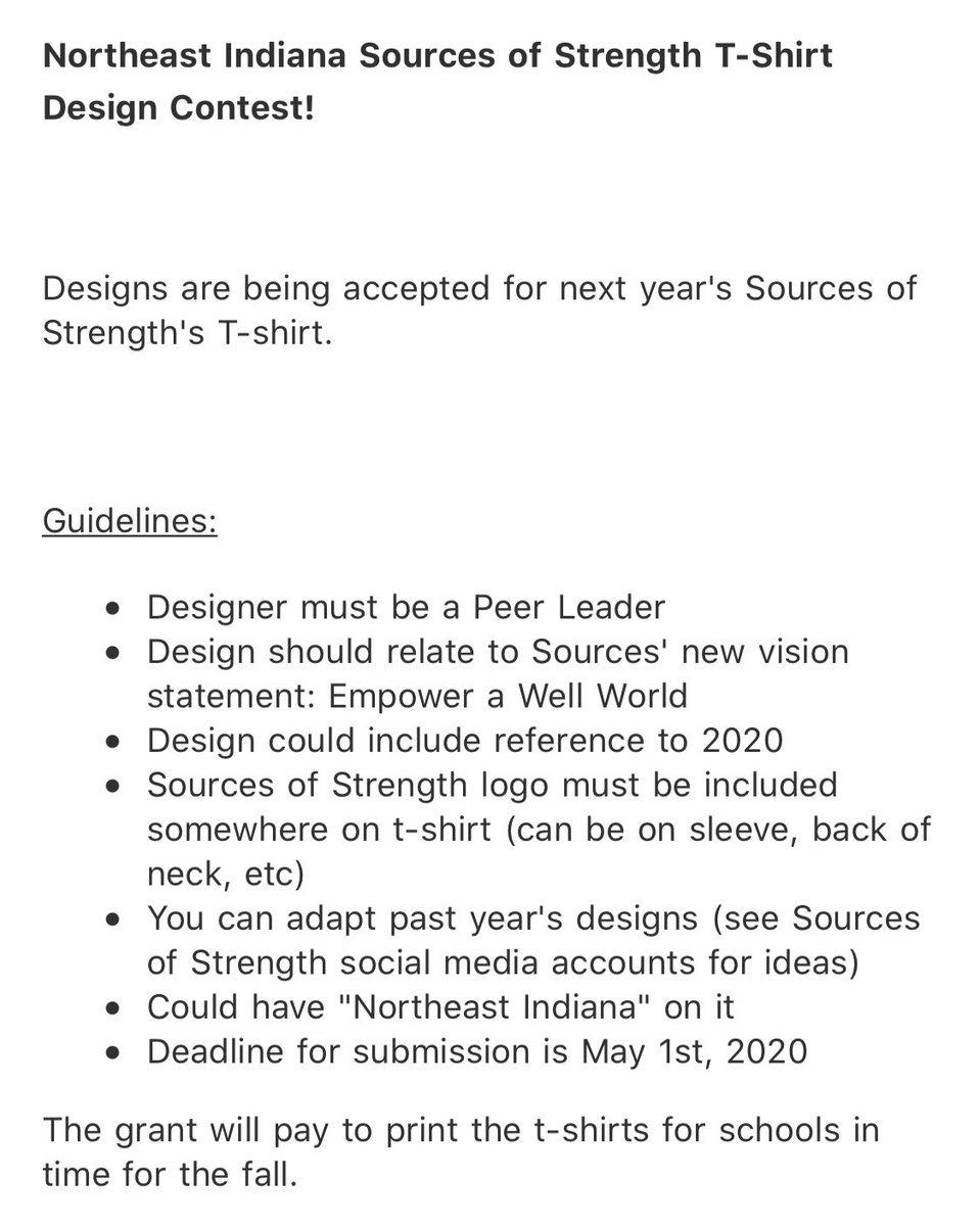 CHS_Sources's tweet image. ATTENTION PEER LEADERS! get ready for a contest! if you’re a designer, this is for you. let’s make next year’s SOS shirts look AWESOME!