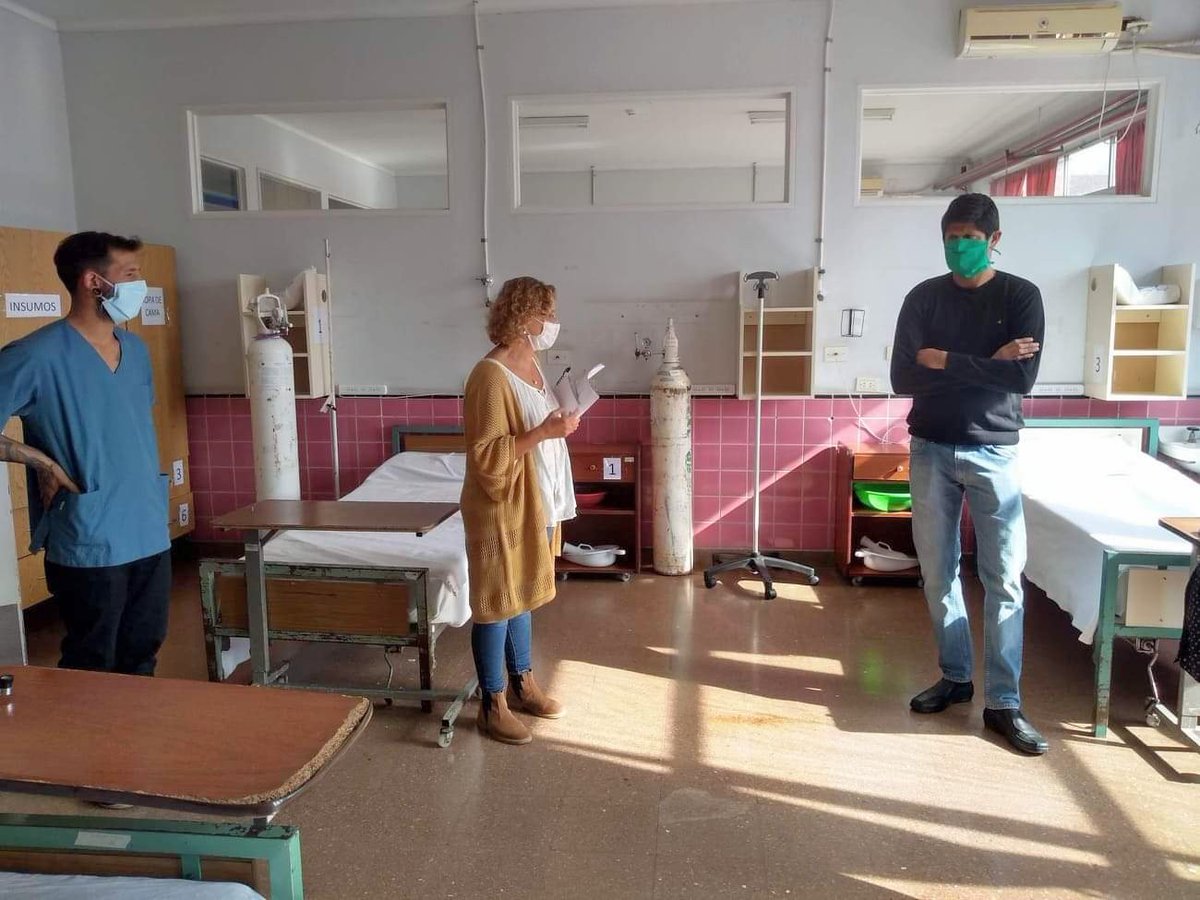 ezenavarroate's tweet photo. Recorrida por #INAREPS junto al Cpo de Delegades y la Directora Laura Valente donde pudimos verificar que se cumplen con las medidas preventivas como así también con el suministro de EPP
@quedigital1 @RADIOBRISAS @0223comar @loquepasanet @charlywalker @radiodelaazotea @InfoMdpya https://t.co/89XFryDkNr