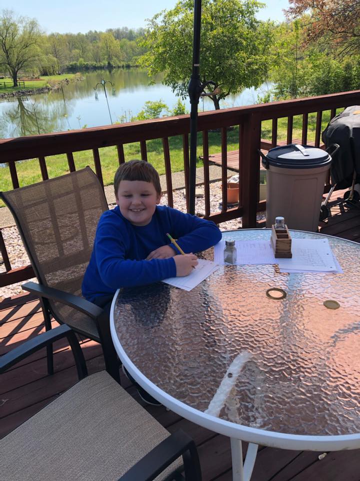RESCubs's tweet photo. Remy moved his workspace outside to enjoy the beautiful weather while working hard.
#leadlikeroby #BCPSNTI #myNTIKy https://t.co/Iqutj7yiPK