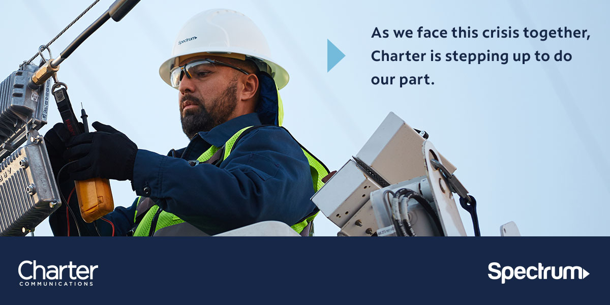 Our employees are our greatest resource. To reinforce our commitment to them, we’re announcing that for the next 60 days, no employee will be laid off or furloughed. Learn how we’re supporting our employees and customers through these difficult times: policy.charter.com/blog/continued…