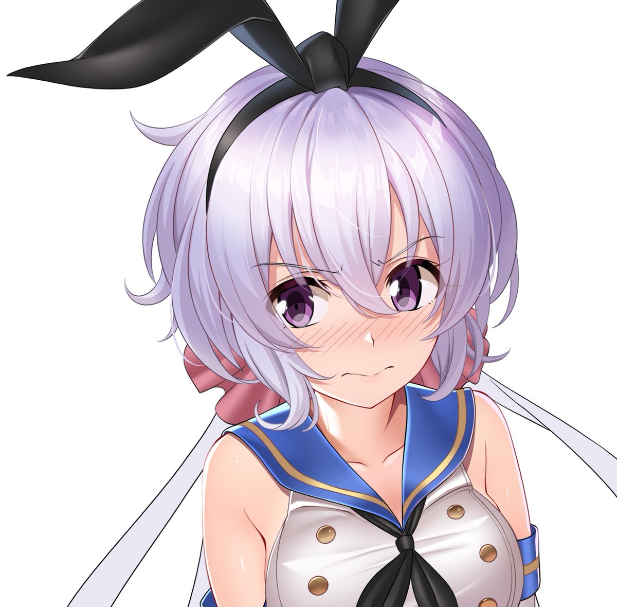 島風(艦隊これくしょん) ,雪音クリス 「毎日お絵かき925日目 
塗り途中( ˘ω˘ )
#シンフォギア 」|にゃんまる@毎日お絵かき６年目のイラスト