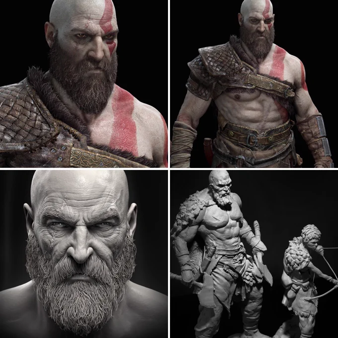 Happy 2 year anniversary of God of War! ?❤️
I'm constantly blown away by the amount of fanart and photos of the game. You guys are incredible!
Helping to create these characters has been one of the highlights of my career. Much love to the team at @SonySantaMonica @corybarlog 
