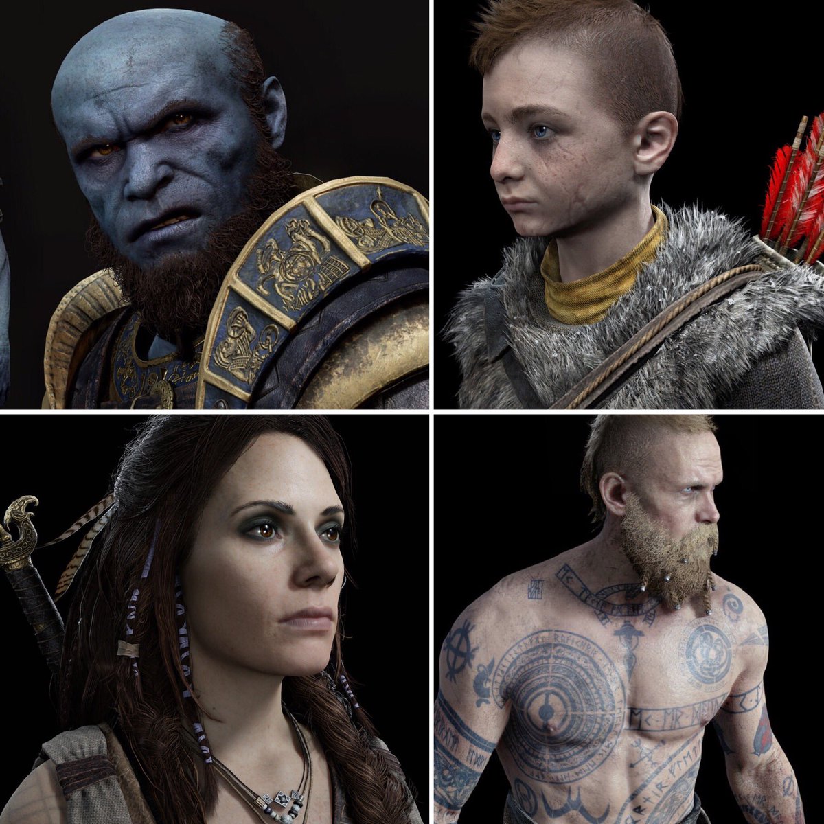 Happy 2 year anniversary of God of War! ?❤️
I'm constantly blown away by the amount of fanart and photos of the game. You guys are incredible!
Helping to create these characters has been one of the highlights of my career. Much love to the team at @SonySantaMonica @corybarlog 