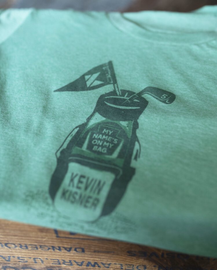 landofthee's tweet photo. New @KizFoundation products now available! Camo hat design as well as new tees... Making shirts ain’t no hobby around here! #thisaintnohobby #nameonthebag #fiveiron https://t.co/UEriCkNrR6