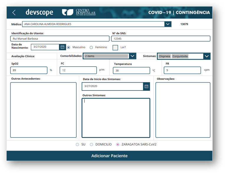 DevScope's tweet photo. In the battle against the current pandemic, we all must do our part, and @DevScope technology is at several battlefronts, starting with the diagnosis at @CHVNGE3 where a @MSPowerApps developed by our team helps track patients at the COVID-19 tent. This is everyone’s fight! https://t.co/KyPLD4G8Da