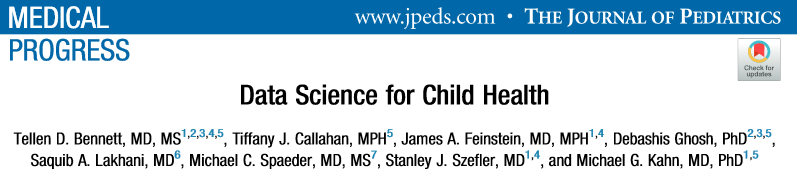 PRISNetwork's tweet photo. How can Data Science improve Child Health? Anyone interested in using data science resources for research should read this thorough review by @TellBennett and the @CUAnschutz @CUD2V team. #LearningToPRISResearch @GhoshD @JPediatr https://t.co/Nms3n5aqgf