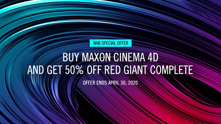 Red Giant on "SPECIAL OFFER | Just because NAB was cancelled, doesn't mean we cancelled our NAB special offer.✊ So from now until April 30, you can get 50% off