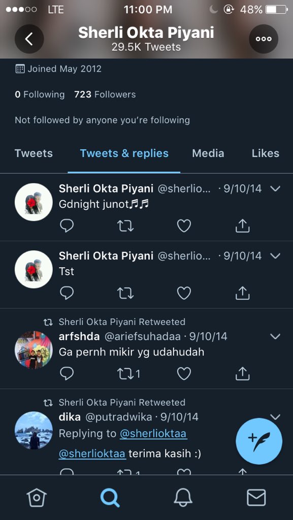 sherlioktap's tweet photo. Twitter jaman dolee May 2020. Ga sangka tweet sampe 29.5k 😂😂 https://t.co/3leD7joEeH