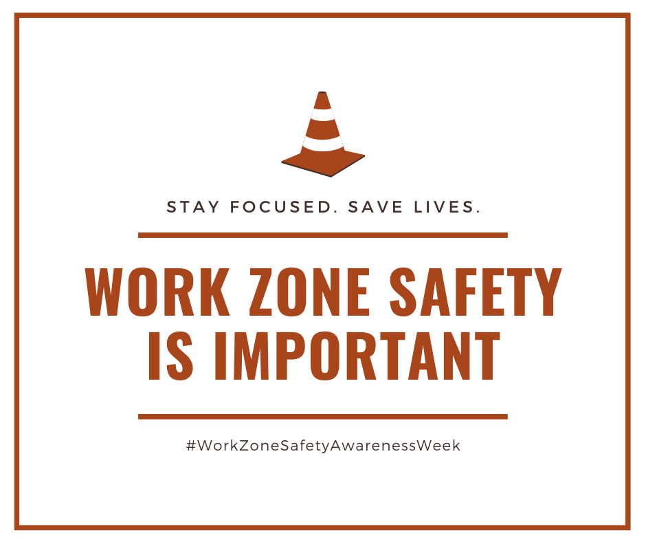 CoFayEMC's tweet photo. This week is #WorkZoneSafetyAwarenessWeek. Let's make every week Work Zone Safety Awareness Week. Help keep yourself and workers safe by slowing down and staying alert when you pass through a work zone. https://t.co/GkxWDboRgP