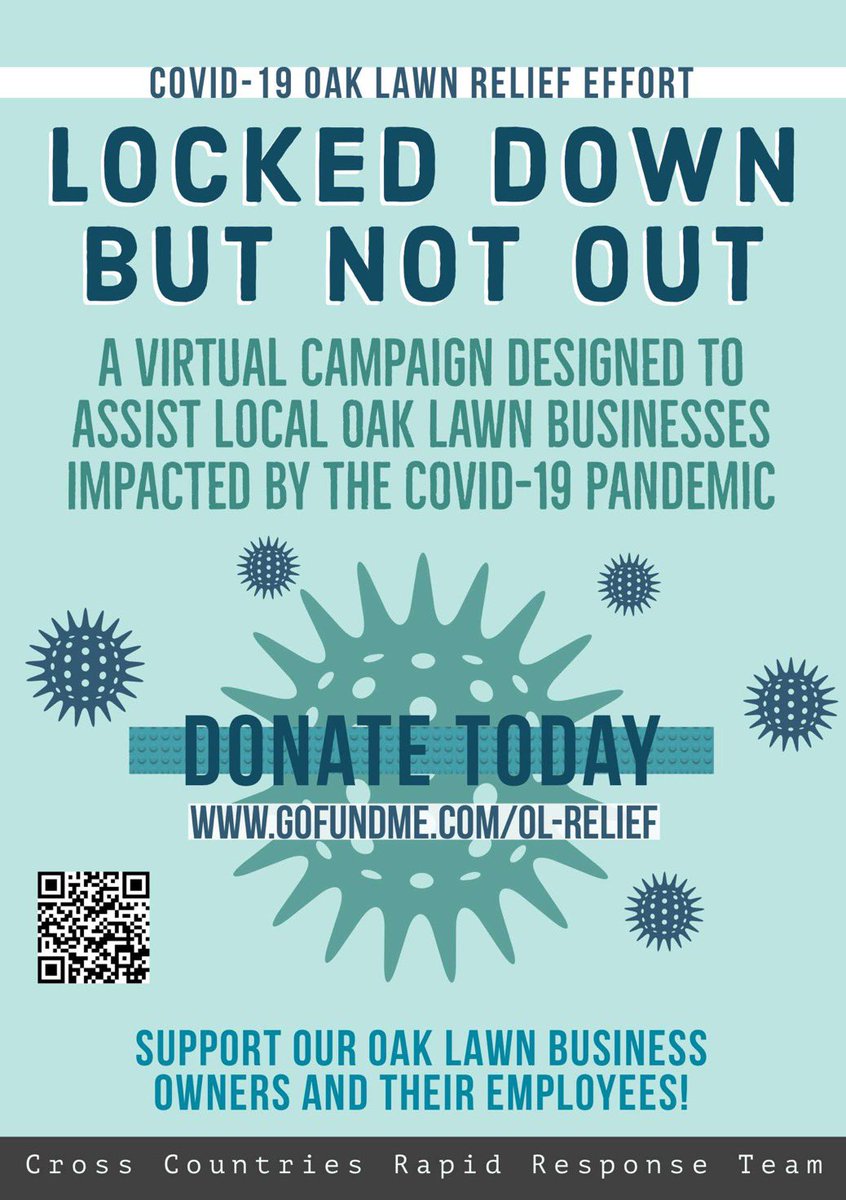 ccrrtvscovid19's tweet photo. Please help to support our local businesses who have been impacted by the COVID_19 pandemic! Donations will be accepted until May 15th. 
#olchspride #COVID19 https://t.co/3mYev4S5Ux