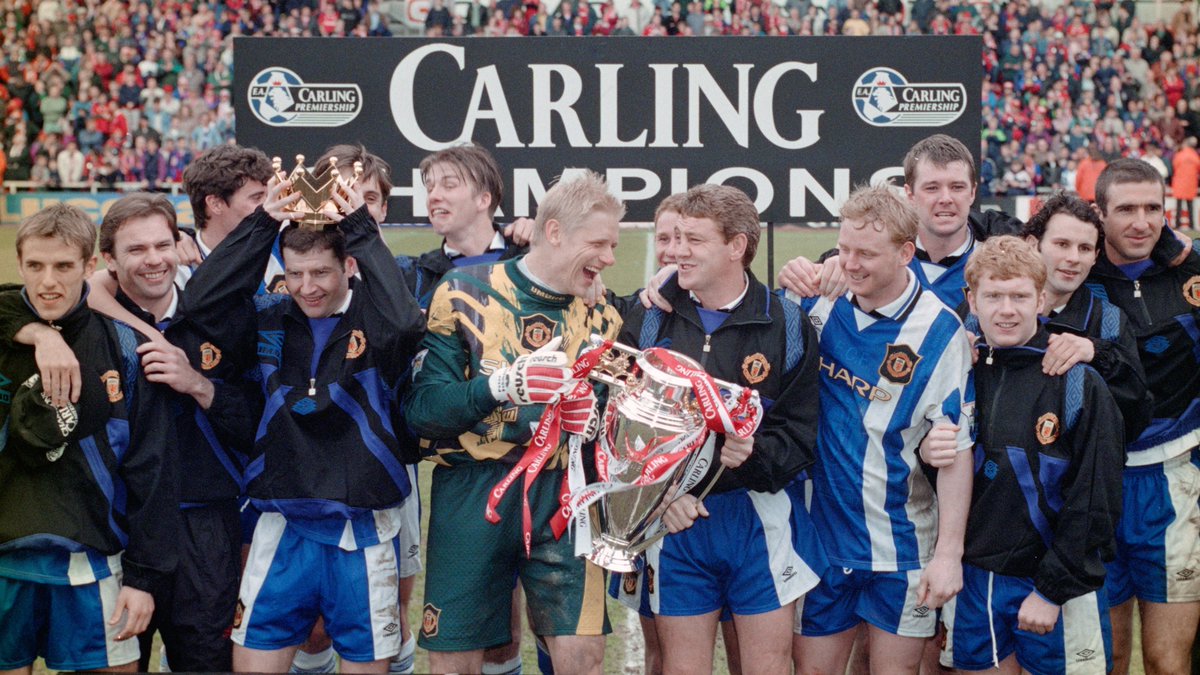 Twitter 上的Premier League："𝗦𝗲𝗮𝘀𝗼𝗻: 1995/96 𝗧𝗲𝗮𝗺: Manchester United  𝗠𝗮𝗻𝗮𝗴𝗲𝗿: Sir Alex Ferguson 𝗣𝗹𝗮𝘆𝗲𝗿𝘀: Schmeichel, G. Neville,  Pallister, Bruce, Irwin, Beckham, Keane, Butt, Giggs, Cantona, Cole Did you  get it right? https://t ...