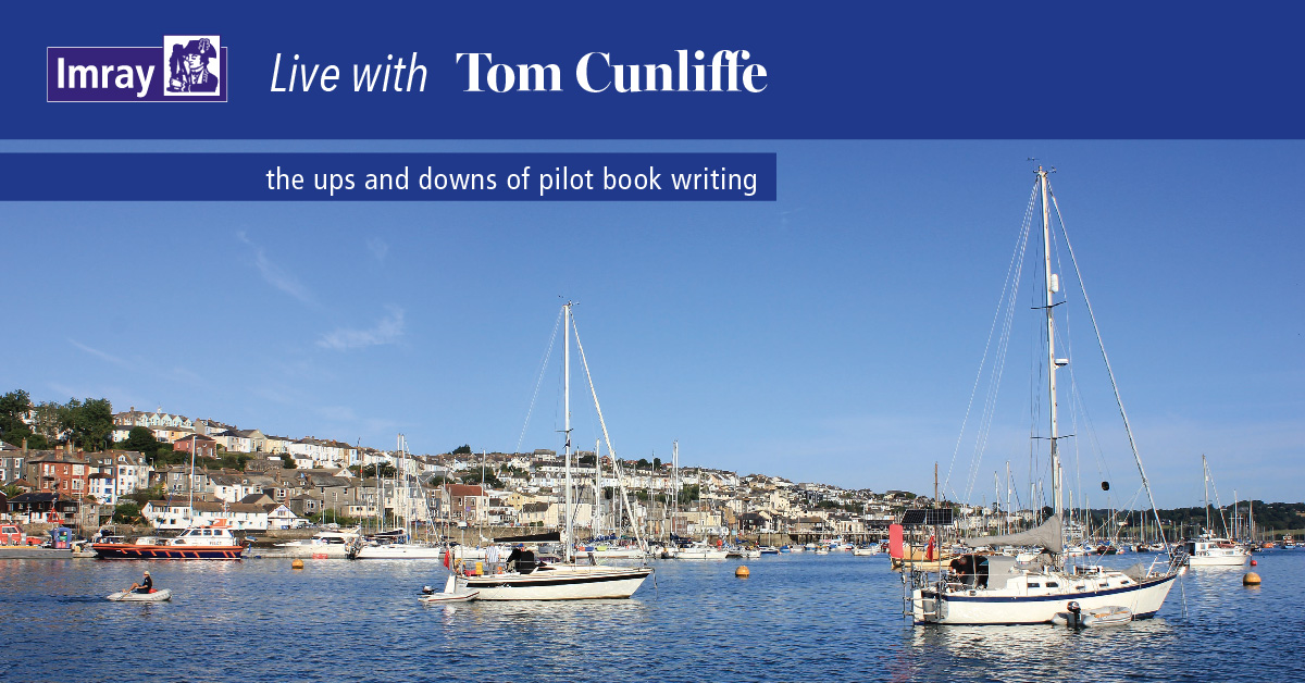 imraynautical's tweet photo. Come along for a talk and q&a with @cunliffetom, who'll be talking about the ups and downs of pilot book writing, this Friday 14:00 BST, Imray Facebook. #sailing #author #englishchannel #sailingdirections #publishing
https://t.co/LXfsdLu507 https://t.co/ckEAyUK8K2