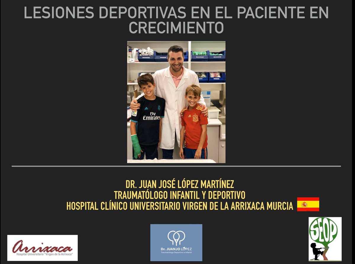 Soy consciente de la gran cantidad de conferencias pero prometí un webinar sobre patología deportiva ⚽️🏀🎾en los pacientes en crecimiento. Será este Miércoles a las 7pm (hora 🇪🇸). Si estás interesado en asistir, este es el enlace de registro: cutt.ly/Zyq3mmY
Agradezco RT