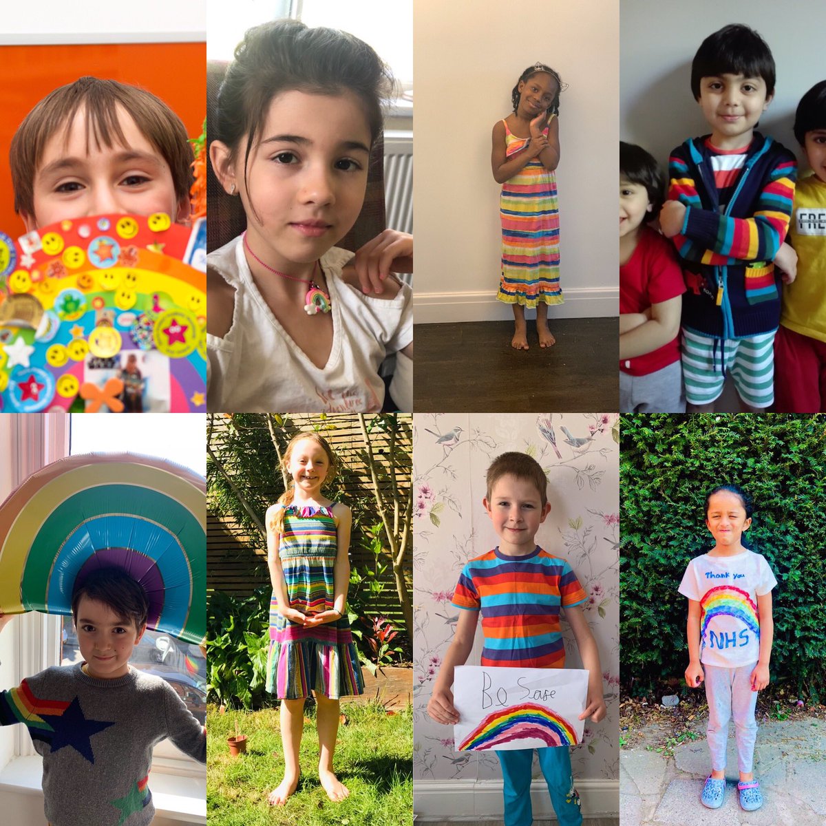 Fantastic response from our HPAS children! Thank you for wearing the rainbow 🌈 #ThankYouNHS