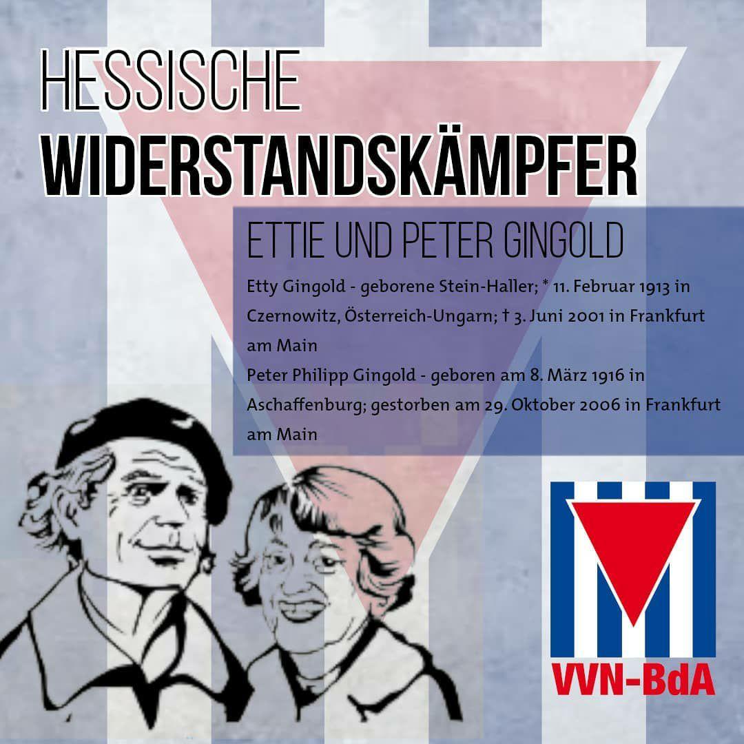 VVNBdAFfm's tweet photo. - Hessischer Widerstand: Peter &amp; Ettie Gingold -

Mehr unter:
➡️ https://t.co/m0a9YaO6FQ
➡️ https://t.co/0fpiBFLTKO
➡️ https://t.co/jKb1zcOHYU

#VVNBdA #VVN #Gingold #8Mai #TagderBefreiung #Antifaschismus #Widerstand #Frankreich #Resistance #Hessen https://t.co/LAkWC7Nvst