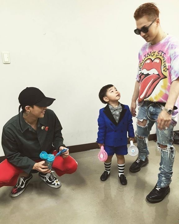 BIGBANG with children get ready to uwu thread