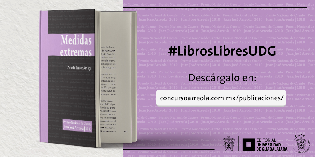 editorialUDG's tweet photo. #LibrosLibresUDG
Los relatos de este inquietante libro exploran las posibles vías que encauzan o derivan de un acontecimiento, enfatizando que nada es lo que parece.
Descarga aquí "Medidas extremas" de Amelia Suárez Arriaga👉🏻 https://t.co/2z38iyc9GV
#UDGedita #CUSUR #Narrativa https://t.co/9884JubT4g