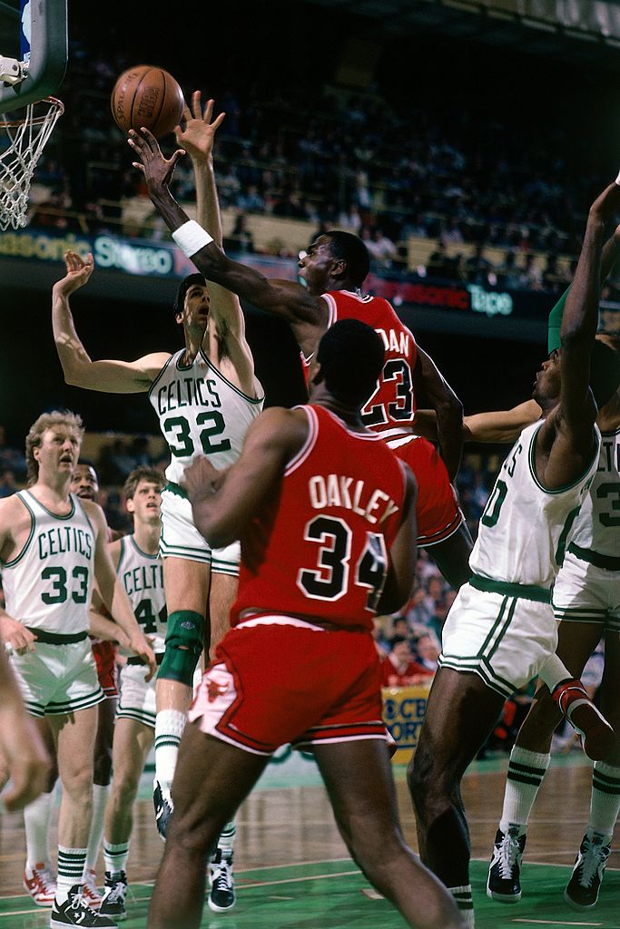 Meander kande Spil ESPN Stats & Info on Twitter: "On April 20, 1986, Michael Jordan set the  NBA playoff scoring record with 63 points vs Celtics. There have been 10  playoff games in NBA history