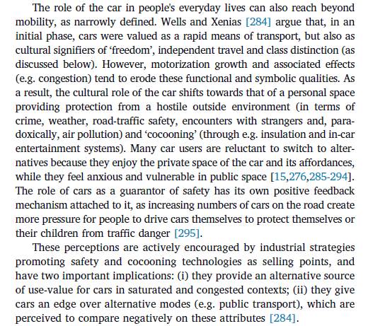 The paragraph below on cars as cocoons vs. public space was written pre- #COVID19, but might be relevant for our post-pandemic future